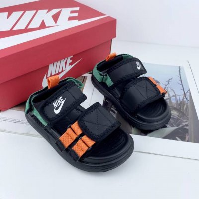 调价 Nike 联名 Jordan Ls Slide儿童运动凉鞋 前后魔术贴男女童鞋官网首发 夏款抢先上市 Eva超轻防滑鞋底，运动休闲沙滩凉鞋