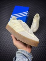 C clot X Adidas Originals Gazelle Crepe Sole pack 舒适 防滑耐磨 陈冠希同款丝绸面料鞋款设计上 为经典 Gaz