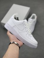 海外限量发售！公司级Nike Air Force 1 '07 Low 空军一号 低帮 运动鞋 休闲鞋 折边针车 工艺难度大 原楦头原纸板 原装鞋盒 定制五金配件