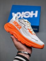Hoka W Clifton 10 超轻厚底轻量跑步鞋市售最高品质 原版开发 正确后跟细节 区别市面通货版本 1162039 Hkw 尺码：36-47