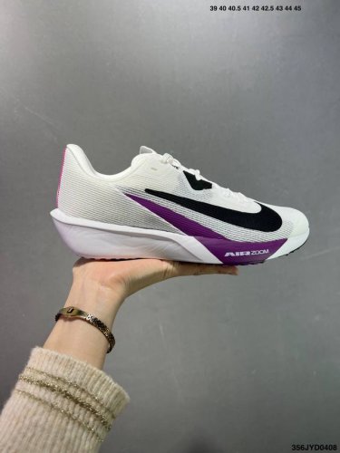 公司级耐克Nike Air Zoom Rival Fly 4超弹透气轻量跑步鞋鞋款搭载 Flyknit 材料 出众弹性 易于穿脱 采用React技术 轻盈耐 跑