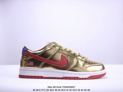 定制球鞋 特朗普 耐克Nike SB Dunk Low SB 扣篮系列复古低帮休闲运动滑板板鞋。采用脚感柔软舒适ZoomAir气垫，有效吸 收滑板等极限运动在落