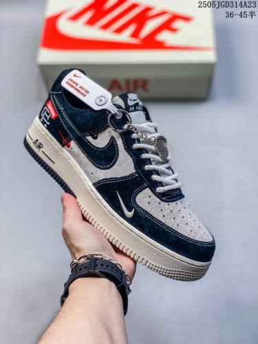 创意定制三方联名配色,联乘加拿大温哥华品牌卫冕冠军Reigning Champ X Supreme X Nike Air Force 1 07 Low Supr