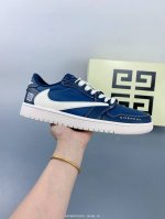 公司级Nike Air Jordan 1 X Travis Scott Aj1倒勾 Diy 定制 耐克 低帮文化篮球鞋 完美品质出货 细节如图所示 鞋面切割工整