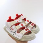 特价 ，可退可换 耐克包头魔术贴童鞋男女童官网夏款最新上市 Nike 包头双车线车边三带休闲户外沙滩鞋凉鞋 夏季韩版防滑防踢软底透气新概念户外潮鞋凉鞋 颜色：蓝