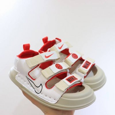 特价 ，可退可换 耐克包头魔术贴童鞋男女童官网夏款最新上市 Nike 包头双车线车边三带休闲户外沙滩鞋凉鞋 夏季韩版防滑防踢软底透气新概念户外潮鞋凉鞋 颜色：蓝