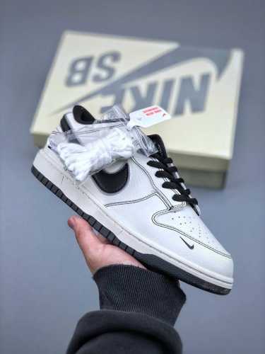 今日福利特价260 Nike Sb Dunk Low Supreme 联名 周年高端定制 低帮休闲板鞋 Rm2308 237 #定制鞋盒 大厂纯原品质出货 超高
