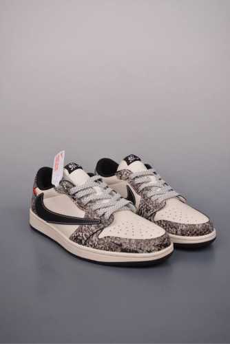 360 Fragment X Travis Scott X 2025蛇年限定 Air Jordan 1 Low 三方联名倒钩 性价比原盒出货 全新的三方联名低
