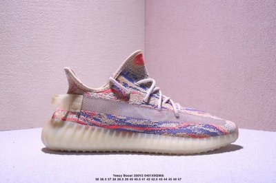 真爆Adidas 阿迪达斯 Yeezy Boost 350V2 椰子爆米花休闲运动跑鞋 透气缓震舒适 Size：如图所示 Xm0401Q966
