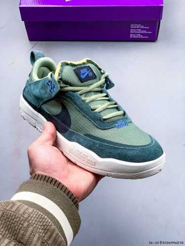 210 【新品实拍】真标半码制Nike 耐克Sb Day One 耐克低帮休闲板鞋 Fn4210-001 #鞋款搭载Air Zoom缓震气垫，采用包边结构工艺轻
