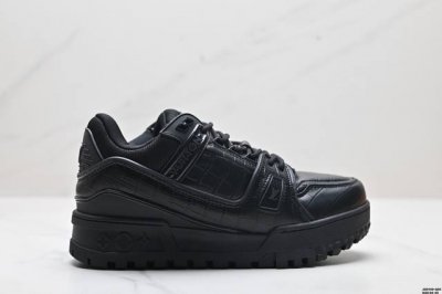 公司级全新lv路易威登louis Vuitton Trainer Maxi Low休闲运动文化百搭板鞋 尺码:36-45 Id:Jgd149-Qzk