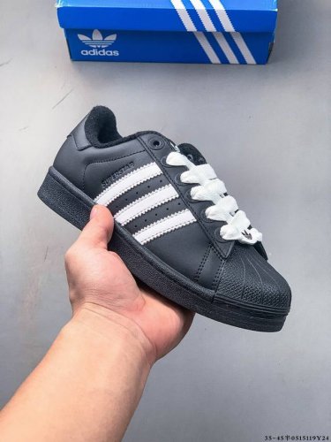 集图 公司级 阿迪达斯Adidas Superstar 贝壳头经典百搭休闲板鞋 0515119Y24