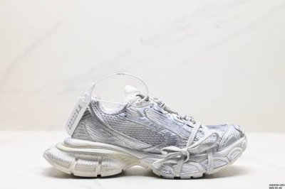 公司级balenciaga Runner Kith Four.Color 巴黎世家7.0 21Ss最新配色潮流复古休闲鞋#全新磨具开模 原版原装大盒 还原官方配