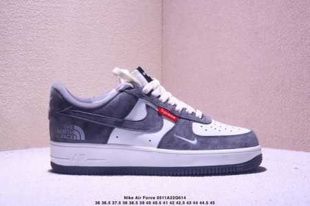 海外爆款限量发售！高端定制Nike Air Force 1 '07 Low 北面联名--- 猪八白灰 高端定制 低帮休闲板鞋 定制鞋盒 大厂纯原品质出货 超高清 - 点击图像关闭