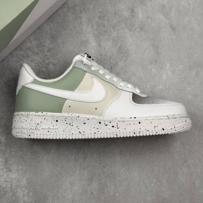 本地310 核心私 公司级Nike Air Force 1 '07 渐变绿泼墨 空军一号低帮休闲板鞋 原楦头原纸板 纯正空军版型 定制鞋盒 全掌内置全掌气垫 原