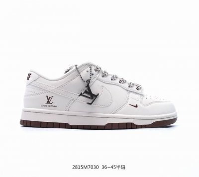 Nk Sb Dunk Low Lv联名 周年高端定制 低帮休闲板鞋 定制鞋盒 大厂纯原品质出货 超高清洁度 皮料切割干净无任何毛边 细节完美 货号：Xx2025