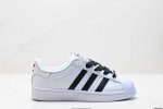 210 真标阿迪达斯Adidas三叶草 Originals Superstar贝壳头系列低帮经典百搭休闲运动板鞋 货号:Ji3536 尺码:35.5 36 36