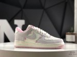 160 Nike Air Force 1 Low 07 "Valentine‘S Day" 白粉原楦头原纸板 打造纯正低帮空军版型专注外贸渠道 全掌内置蜂窝气垫