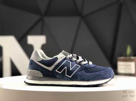 真标带半码升级原楦开发纸版版型#全新574升级版来啦！Nb新百伦New Balance U574升级版系列低帮复古休闲运动慢跑鞋 货号:U574Evn 尺码:3 - 点击图像关闭