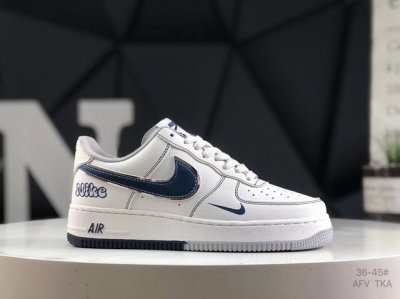 Nike Air Force 1 Low 空军一号低帮运动休闲板鞋 原楦头原纸板 打造纯正空军版型 专注外贸渠道 全掌内置蜂窝气垫 原盒配件 原厂中底钢印、拉帮
