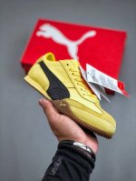 Puma Bella Ut Low 贝拉ut系列低帮薄底德训复古风经典百搭休闲慢跑鞋“皮革黄黑” 货号：402186 05 尺码：36-45 半