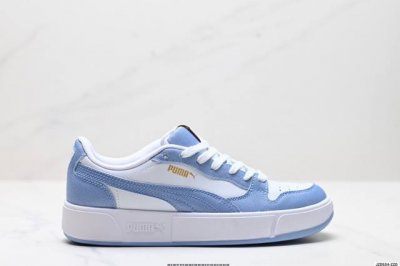 公司级Puma Lx Court Low Denim防滑耐磨 彪马低帮经典百搭休闲运动板鞋 货号:394210 01 尺码:35.5 36 37 37.5 38