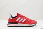 真标adidas Zx500 Rm Boost 阿迪达斯亲友限定 跑步休闲鞋 延续zx500 的复古跑鞋风格 鞋身由麂皮与网眼结合打造 最大的改变则是换上全掌b