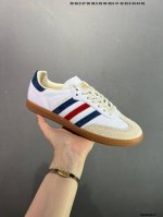 特价Sporty & Rich X Adidas Originals Samba Og Dro Summer Games pack 阿迪达斯 低帮 联名白红蓝