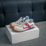 核心私 罗意威Loewe Ballet Runner Sneakers 芭蕾舞 系列阿甘复古风德训薄底百搭休闲运动鞋 Max推荐版本 市面最高性价比 实体平台跑