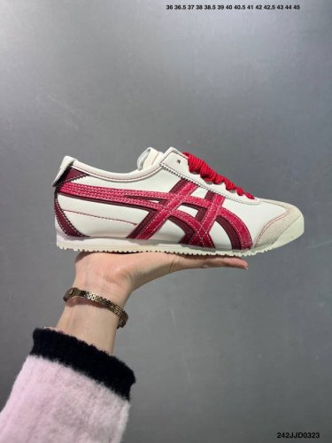 140 asics/亚瑟士 男女鞋真标半码制 日产经典老牌-鬼塚虎/Onitsuka Tiger Mexico 66经典墨西哥系列复古经典百搭板鞋休闲运动鞋慢跑