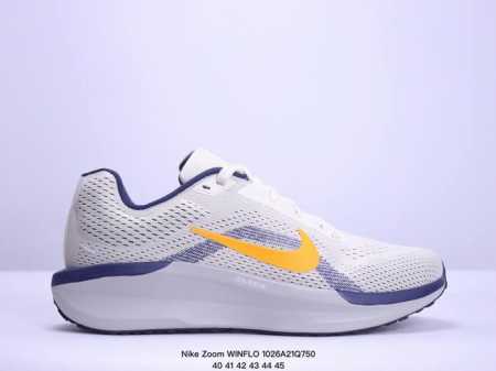 公司级！耐克Nike Zoom WINFLO 11 登月W11轻质透气休闲运动跑步鞋。升级中底为Cushlon ST，材质上更显得轻盈透气，耐磨性提高同时也使运 - 点击图像关闭