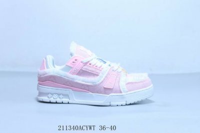 Lv路易威登Louis Vuitton Trainer Sneaker Low五代板鞋休闲运动文化百搭板鞋 211340Acywt 36-40