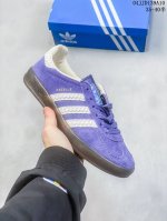 阿迪达斯 Adidas Originals Gazelle Indoor 复古三叶草防滑透明橡胶板鞋经典运动鞋 04Jjd139A10