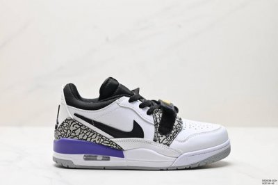 真标耐克nike Air Jordan Legacy 312 Low乔丹最强三合一混合版本低帮文化休闲运动篮球鞋 货号:Cd9054-116 尺码:36-45