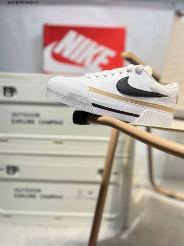 耐克Nike Court Legacy学院产物系列系列低帮经典百搭休闲运动小白板鞋 货号 Dm7590 Qm7101813#36-45