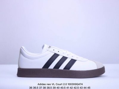 阿迪达斯adidas Neo Vl Court 2.0 时尚潮流板鞋 货号：Id6016 尺码：36～45带半码 Xm1003Q474