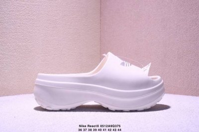 耐克 Nike Reactx 休闲厚底一字拖沙滩凉鞋 Xm0512Q375