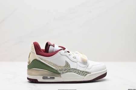 真标三合一最强合体，多种新配色回归耐克Nike Air Jordan Legacy 312 Low”White Grey Fog Blue Red“乔丹最强三合 - 点击图像关闭