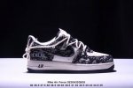 海外限量发售！公司级Nike Air Force 1 '07 Low “斯图西联名--米黑云母”空军一号 低帮 运动鞋 休闲鞋 折边针车 工艺难度大 原楦头原纸