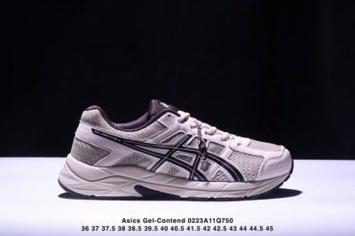 Asics Gel-Contend 4 吊牌版本 亚瑟士减震防滑运动跑步鞋 上架实拍 鞋款采用亚瑟士Amplifoam科技，为运动中带来回弾性和轻量性感受。工程