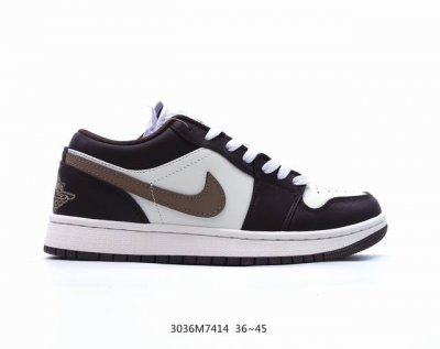 耐克 乔丹air Jordan 1 Low Aj1 乔1 乔丹1代aj1 低帮复古文化休闲运动篮球鞋。该鞋款从 1985 年元年款汲取设计灵感，焕新演绎简约经典