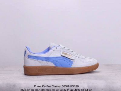 真标彪马 Puma Ca Pro Classic 百搭单品彪马复古休闲鞋经典男女板鞋，搭配精心设计的配色组合，营造浓郁的复古氛围。鞋面打孔细节,提升穿着时的舒适