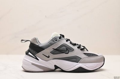 真标耐克nike Air Monarch M2K 经典复古老爹鞋 夸张流线极符 风靡老爹元素 外形延续当下潮流得未来感老爹鞋 设计干净！ 货号:Ao3108-1
