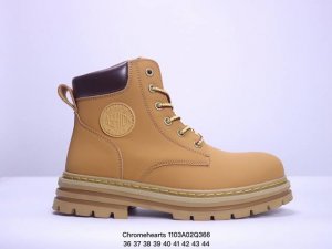 公司级Chromehearts 潮牌克罗心联名ss新款马丁小黄靴短靴 广东中山代工厂出品 简约大气时髦 耐看不过时 时尚圈永不退潮的经典所在，复古的英伦风格，小