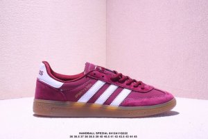 Sporty & Rich X Adidas Originals Handball Spezial Dark Green 柔软舒适 防滑耐磨 低帮 板鞋 男女同
