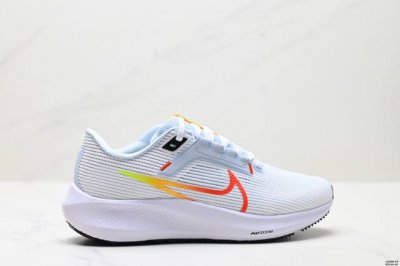 真标Nike Air Zoom Pegasus 40 耐克 超级飞马涡轮增压马拉松休闲运动慢跑鞋 货号:Fb7179-002 尺码:40-45 Id:Jjd26