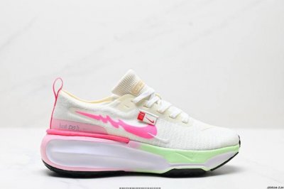 公司级耐克Nike Zoomx Invincible Run Fk3 短跑马拉松系带系列轻量休闲运动慢跑鞋 货号:Fj1046-100 尺码:36 36.5 3