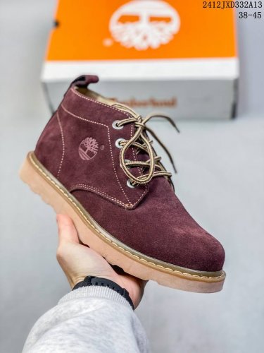 Timberland添柏岚 新款 加绒加厚 靴子天伯伦中帮马丁靴 踢不烂经典大黄靴 防水面料 中帮靴子 马丁靴 户外休闲潮流系列板鞋 搭配防臭防腐真皮乳胶鞋垫，