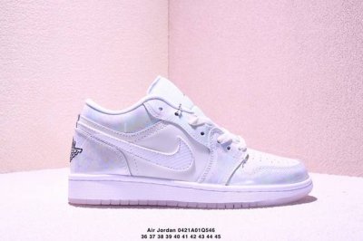 乔丹Air Jordan 1 Low Aj1 乔1低帮复古文化休闲运动篮球鞋 变色龙 货号 Hf4080-001 Xm0421Q546
