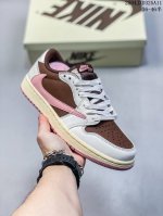 真标带半码！ 乔丹一代 Air Jordan 1 乔1 低帮Aj1倒勾系列 运动鞋复古休闲篮球鞋 提高了与足部的贴合度，给人不一样的穿着体验。鞋底的平稳支撑，让